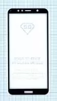 Защитное стекло "Полное покрытие" для Huawei Y6 (2018) белое