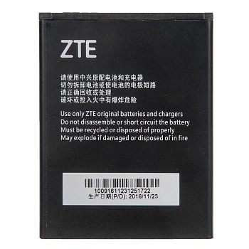 Аккумулятор (батарея) для телефона ZTE Blade L5, Blade L5 Plus Li3821T43P3h745741 (080800511215) оригинал