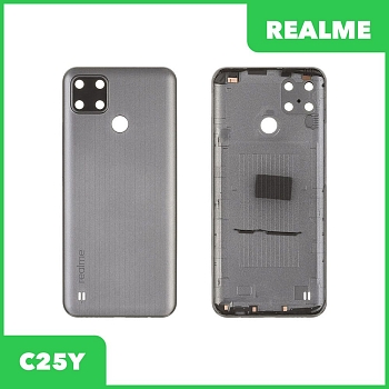 Задняя крышка для Realme C25Y (RMX3269) (серый)