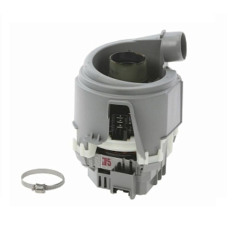 Насос (помпа) высокого давления для посудомоечной машины Bosch в сборе с Тэном, код 00651956